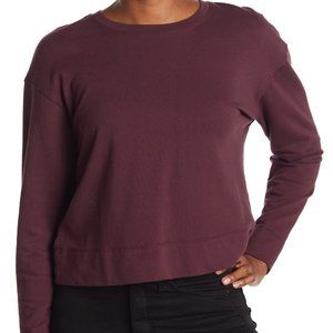 James Perse Relaxed Cropped Pullover
